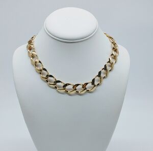 Vintage Jones New York Chunky Link Chain Necklace